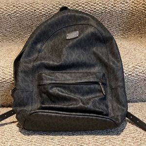 Michael Kors black back pack